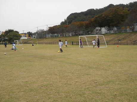試合前の練習 1028 1dscn0835